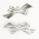 Silver fluga charm N°18 silver metall fluga charm