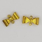 Charm fluga N°19 Charm fluga band i guldpläterad metall