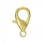 20 karbinhakarbiner 10 x 06 mm guldpläterade
