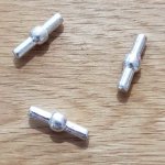 PVC-snöre 5 mm silver