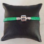 Europeiskt smidigt armband Uni 04 FRÅN 15 TILL 23 CM Lamé