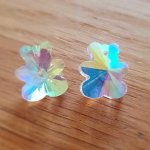 Björn hänge av facetterat glas N°03-01
