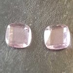 Pendel i fyrkantigt facetterat glas N°02-01