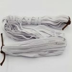 Platt mask elastisk 5 mm vit N°02 x 12 meter