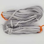Platt mask elastisk 5 mm vit N°03 x 18,5 meter