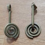 PM Brons Spiralspänne