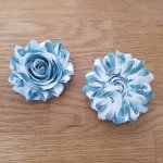 Blomma av fransigt tyg nr 69