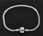 European Clip Armband 16cm Smooth lås