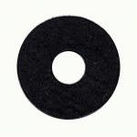 Donut Felt 40 mm svart x1