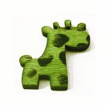 Giraffpäls Grön 26x34mm x 1