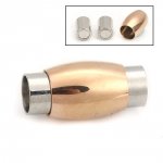 Magnetlås i rostfritt stål 06 mm Silver/Champagne N°07