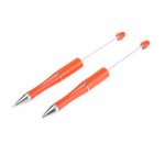 Pennan för dekoration av pärlor Orange för anpassning x 1 st.