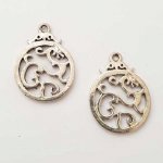 Charm Diverse N°016 Silver Round