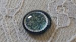 glas cabochon rund 12mm blomma 030 