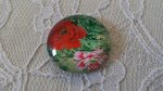 glas cabochon rund 20mm blomma 01-029 