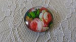 glas cabochon rund 25mm blomma 01-039 