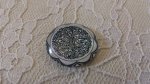 glas cabochon rund 25mm blomma 032 