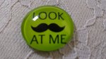 glas cabochon rund 25mm mustasch 026 
