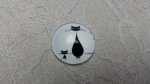 glas cabochon rund 20mm cat 007 