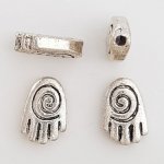 Hand Charm N°07 Silver x 60 stycken