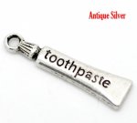 Tandkräm Tube Charm Silver
