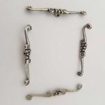 Stång för silver metalllås N°04