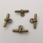 Stång för silver metall lås N°19 brons