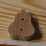 Päronknapp 22mm