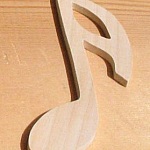 Dubbel virkad figur lg 9cm ep 3mm bröllopskort 