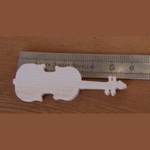 Figurin violin ht 6cm till pinne