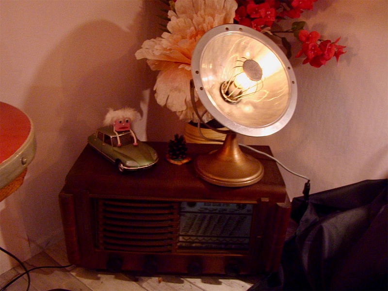 Gammal CALORS v&auml;rmelampa 