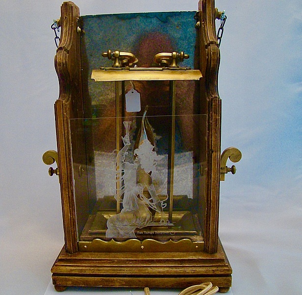 Antik lampa Stor ljuslykta 1900