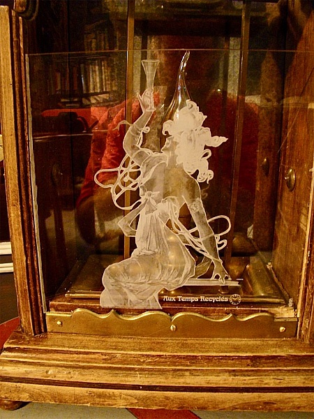 Antik lampa Stor ljuslykta 1900