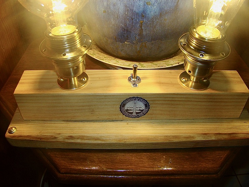 EDISON lampa i steampunk-stil 