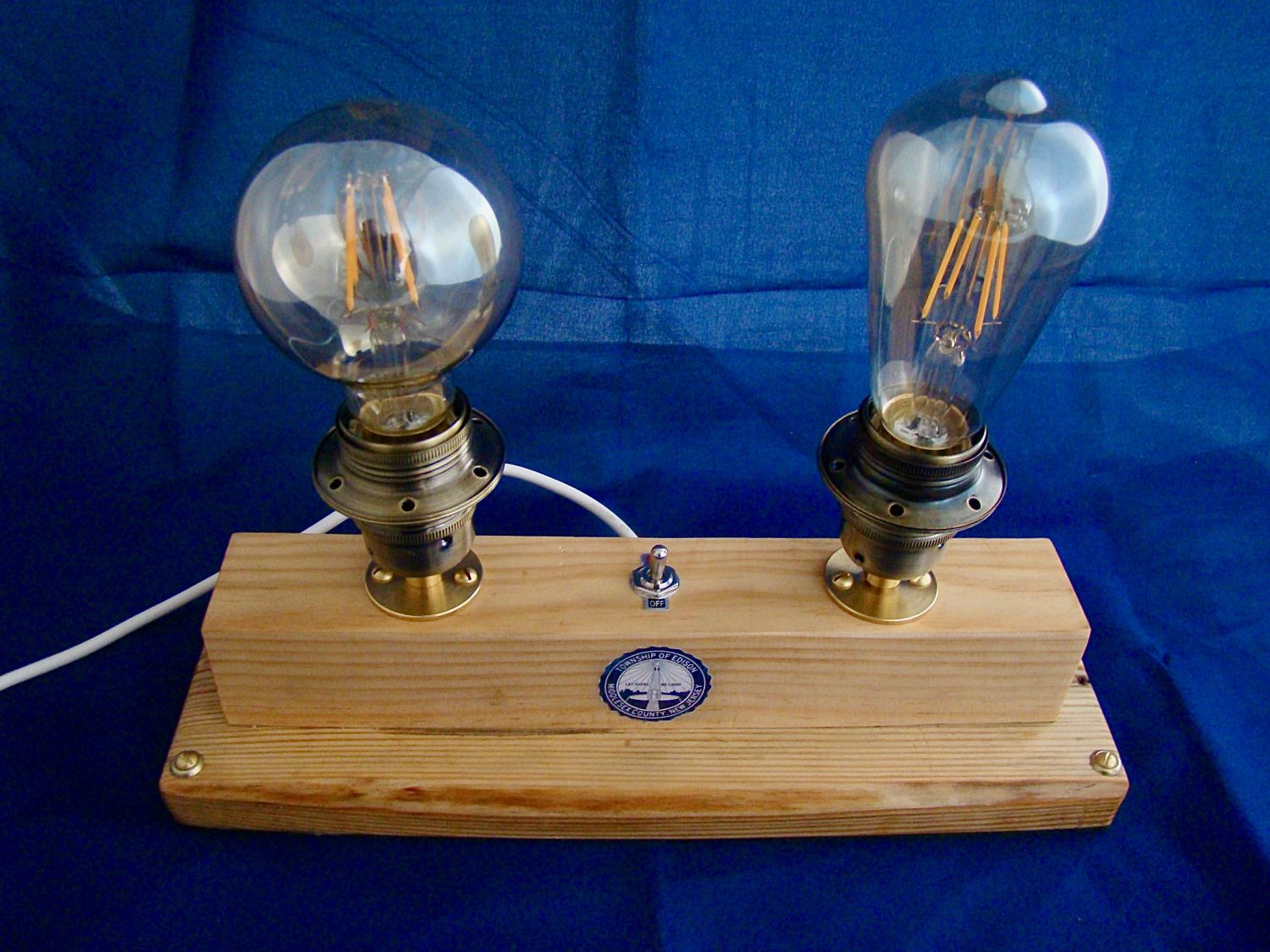 EDISON lampa i steampunk-stil 