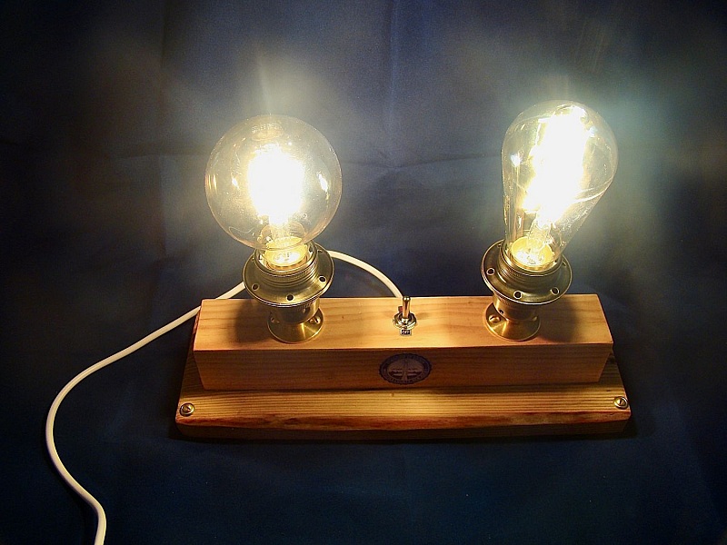 EDISON lampa i steampunk-stil 
