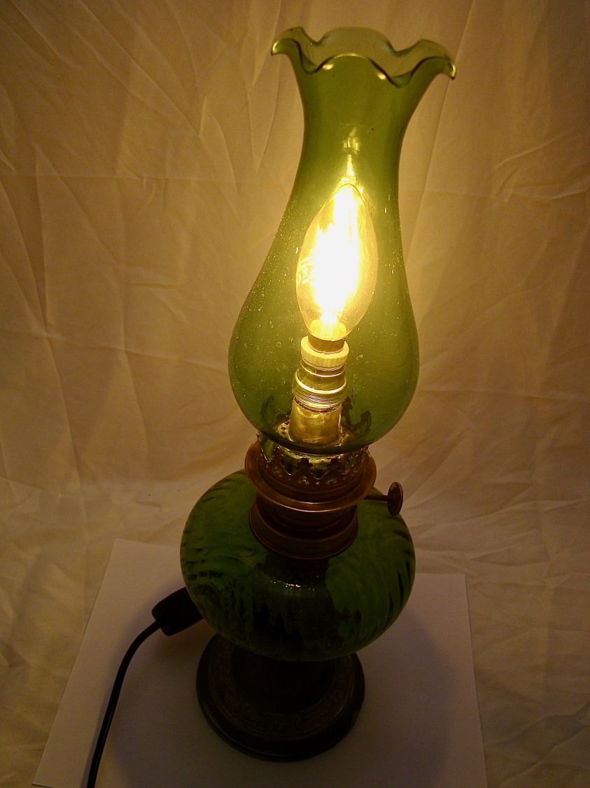 GREEN LANTERN oljelampa 