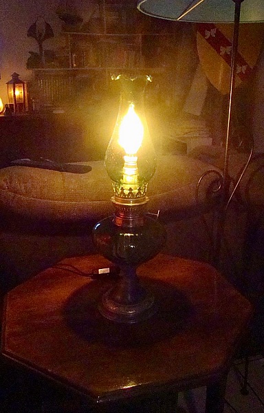 GREEN LANTERN oljelampa 