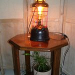 Antik engelsk gaslampa