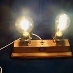 EDISON lampa i steampunk-stil 