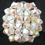 Pearl White Agate Ring (i kit)