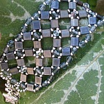 Bracelet Tila tressé Blue Jean's en kit