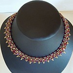 Collier  Argyle Rubis en kit