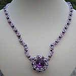 Collier en kit Europa Violet