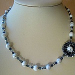 Collier en kit Margarita Bleu orage