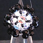 Malte II Ring Kit Black & Crystal