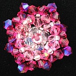 Kit bague Moorea fuchsia