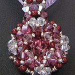 Pendentif en kit Andros Framboisine