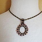 Mocca & guldring hängande kit