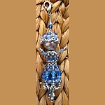 Kit bijou de sac Poupée gri-gri mauve